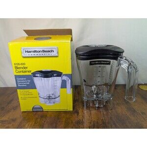 Hamilton Beach Commercial Grade Food  Blender Container.# 6126-600 Open Box..